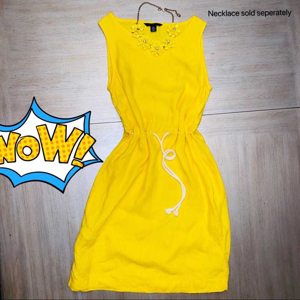 Tommy Hilfiger Sleeveless Linen Dress